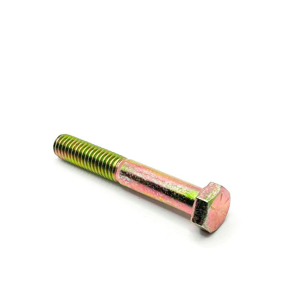 3/8-16 x 2-1/2in UNC Grade 8 Hex Cap Screw Yellow Zinc