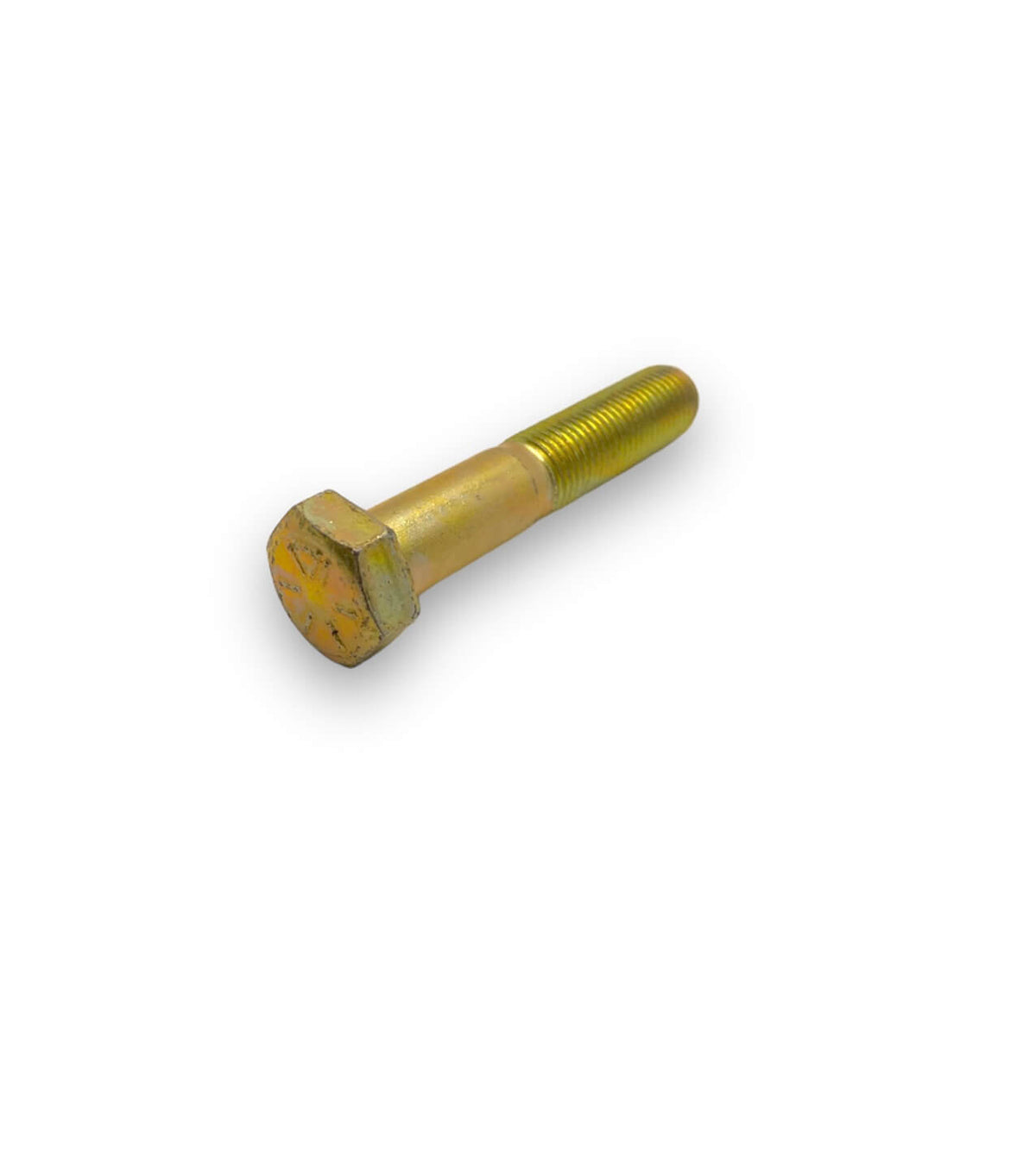 3/8-24 x 2in UNF Grade 8 Hex Cap Screw Yellow Zinc