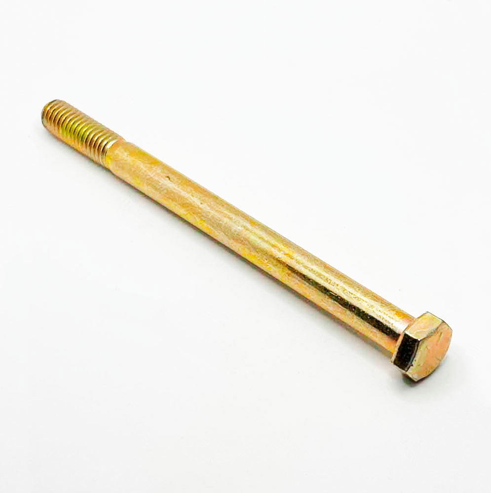 3/8-16 x 6-1/2in UNC Grade 8 Hex Cap Screw Yellow Zinc