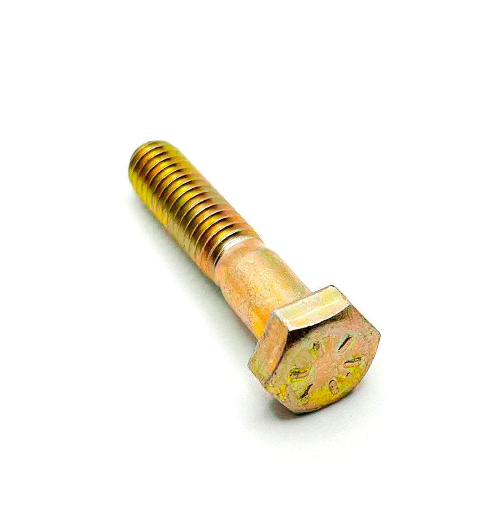 5/16-18 x 1-1/2in UNC Grade 8 Hex Cap Screw Yellow Zinc