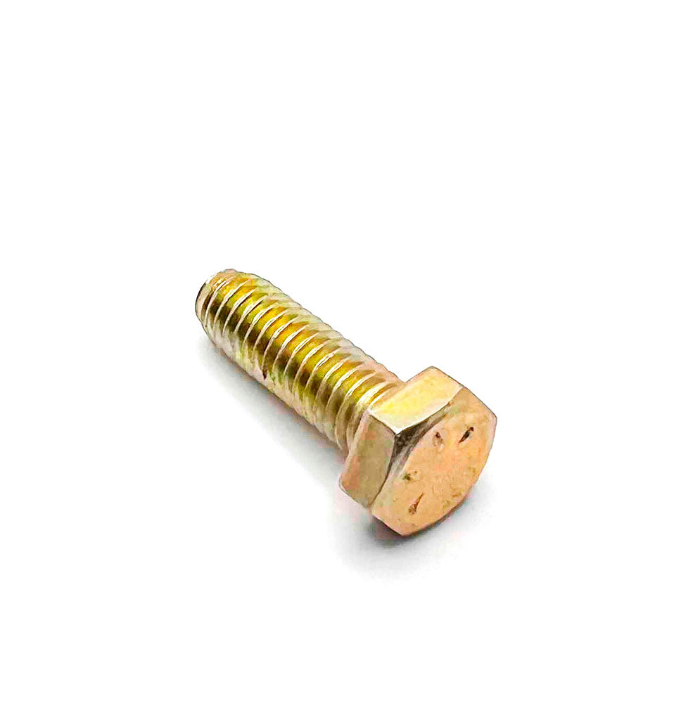 5/16-18 x 1in UNC Grade 8 Hex Cap Screw Yellow Zinc