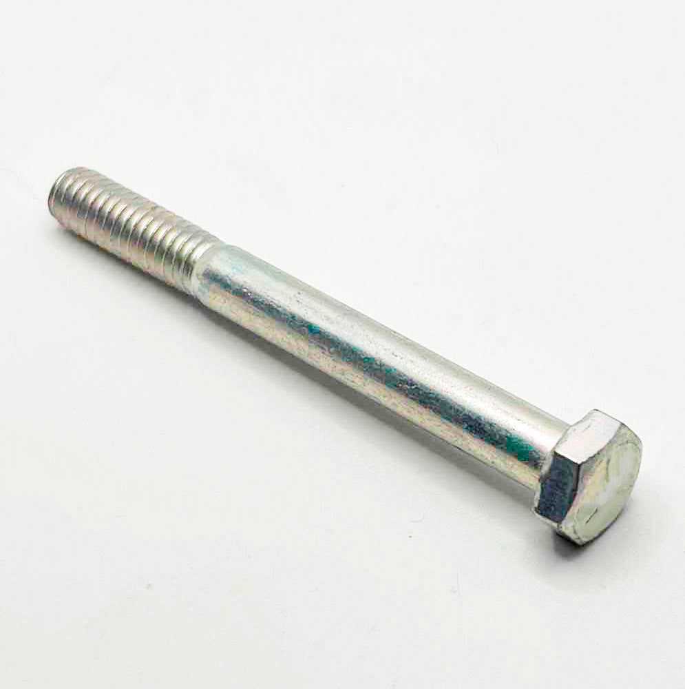 5/16-18 x 3 1/2in UNC Grade 5 Hex Cap Screw Clear Zinc