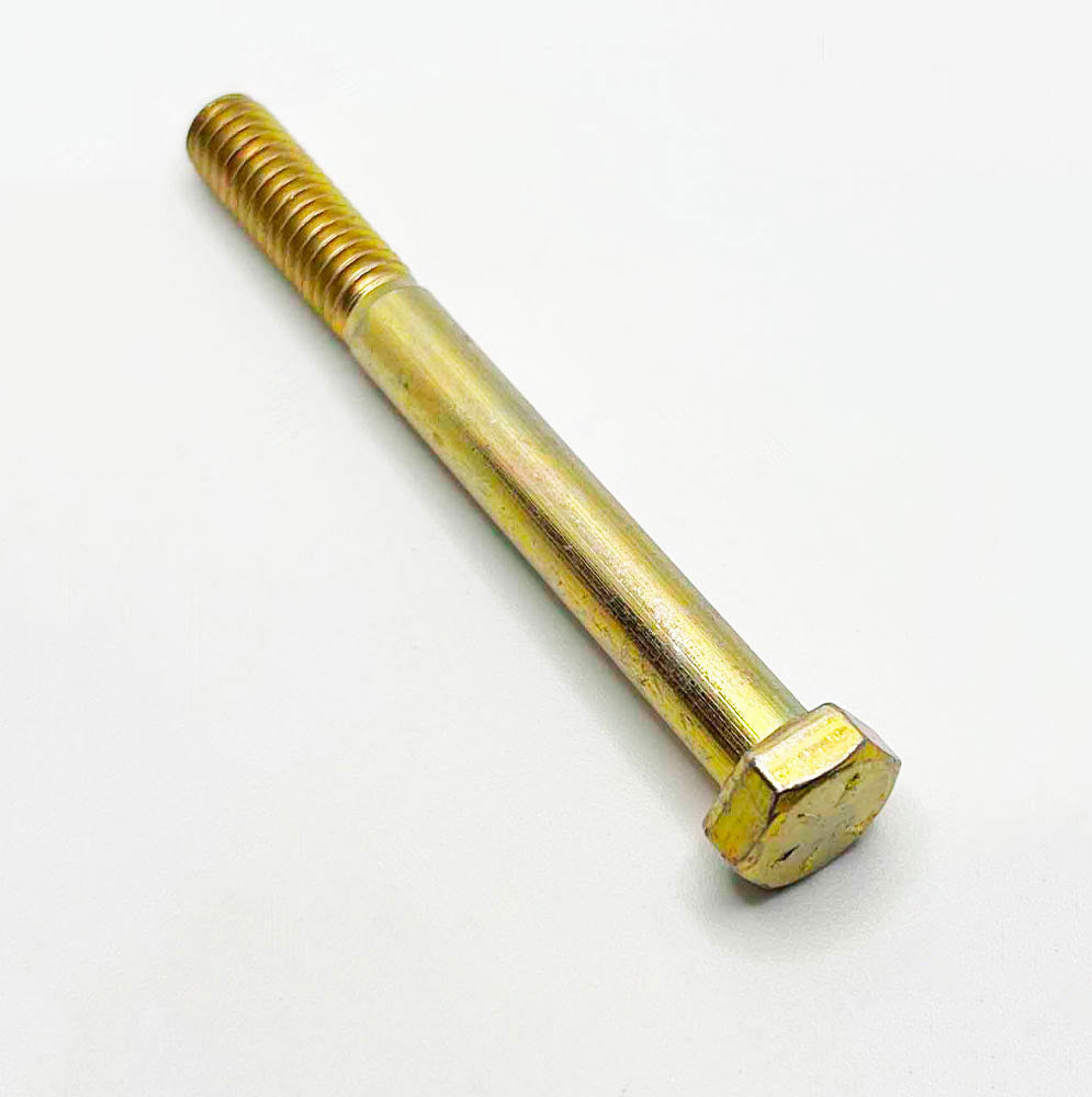 5/16-18 x 4-1/2in UNC Grade 8 Hex Cap Screw Yellow Zinc