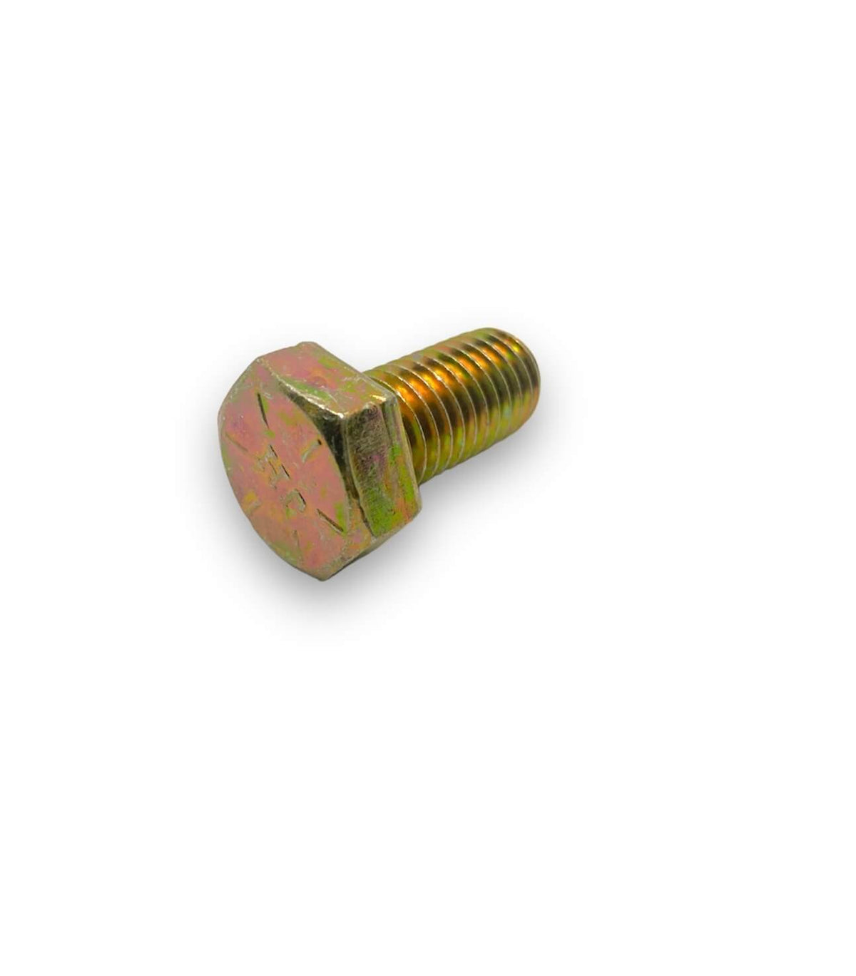 5/8-11 x 1-1/4in UNC Grade 8 Hex Cap Screw Yellow Zinc