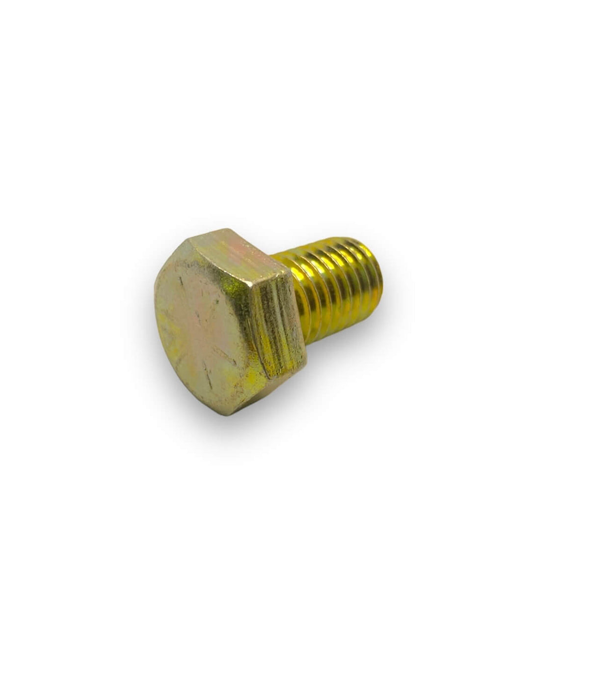 5/8-11 x 1in UNC Grade 8 Hex Cap Screw Yellow Zinc