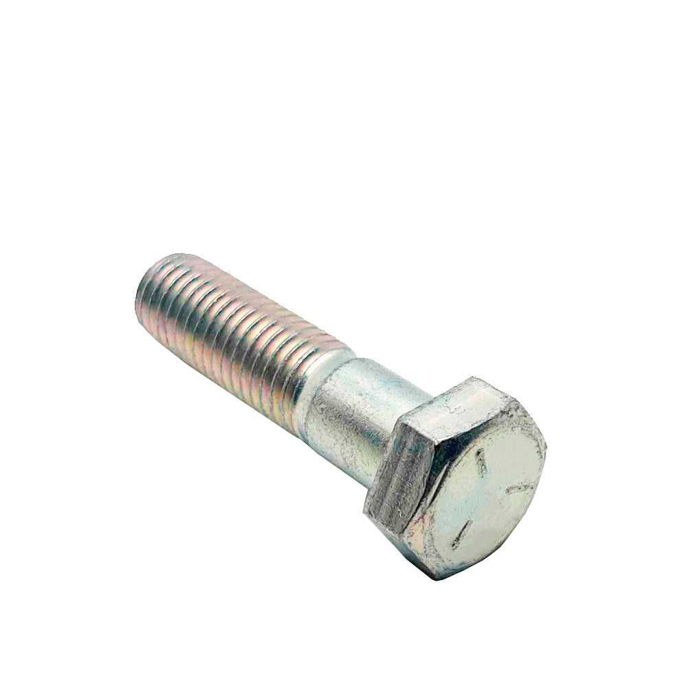 5/8-11 x 2-1/2in UNC Grade 5 Hex Cap Screw Clear Zinc