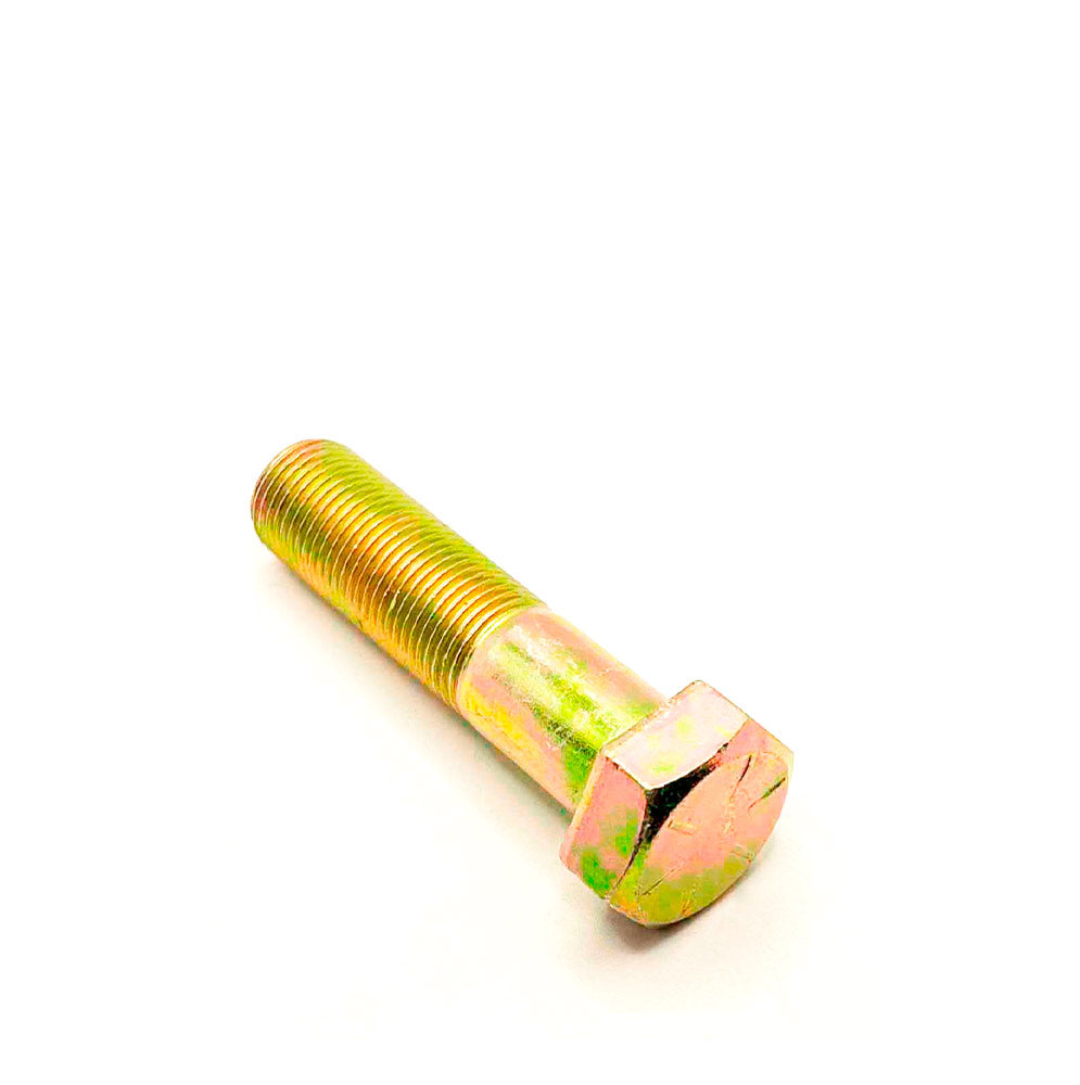 5/8-18 x 2-1/2in UNF Grade 8 Hex Cap Screw Yellow Zinc