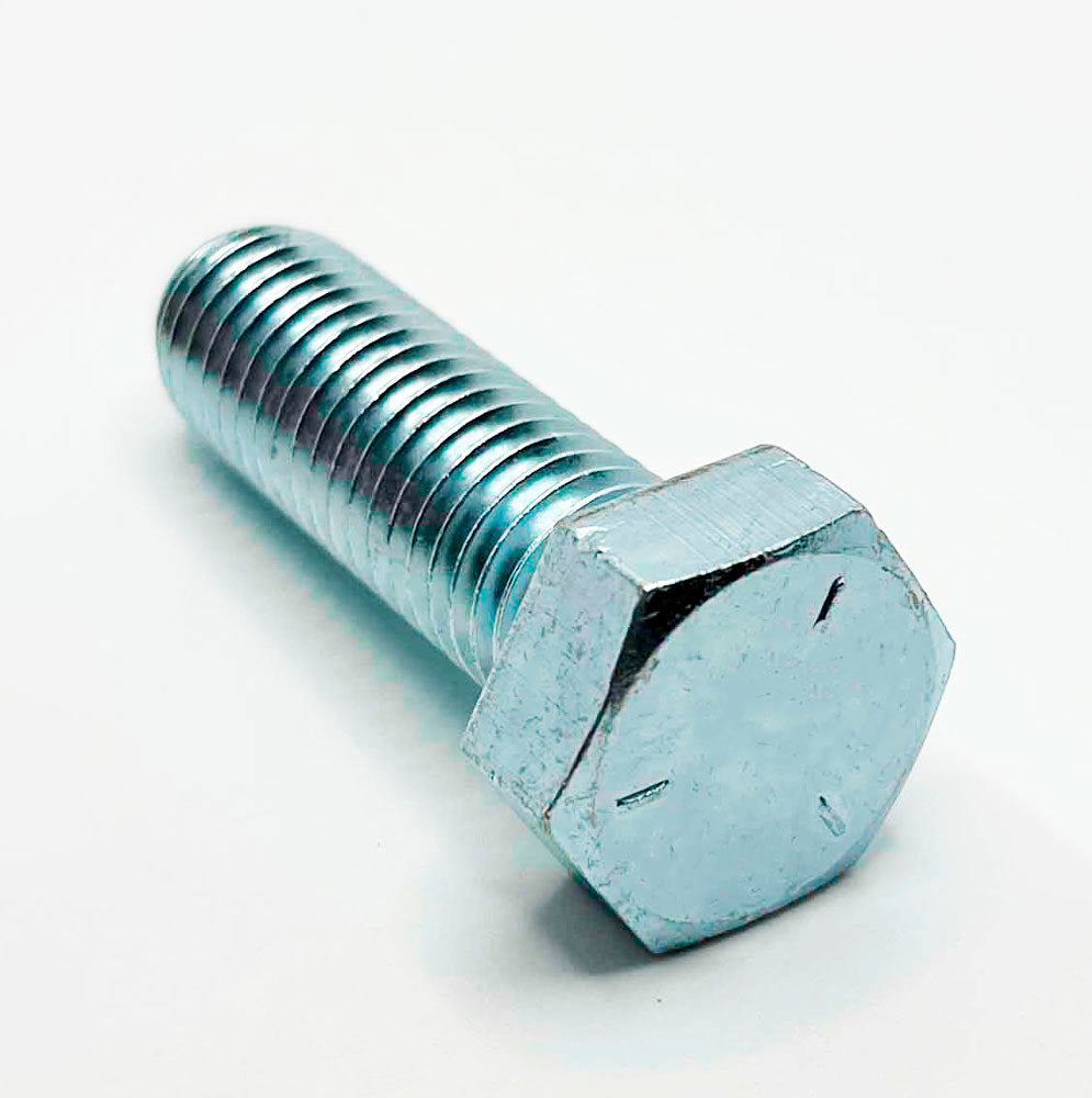 5/8-11 x 1 3/4in UNC Grade 5 Hex Cap Screw Clear Zinc
