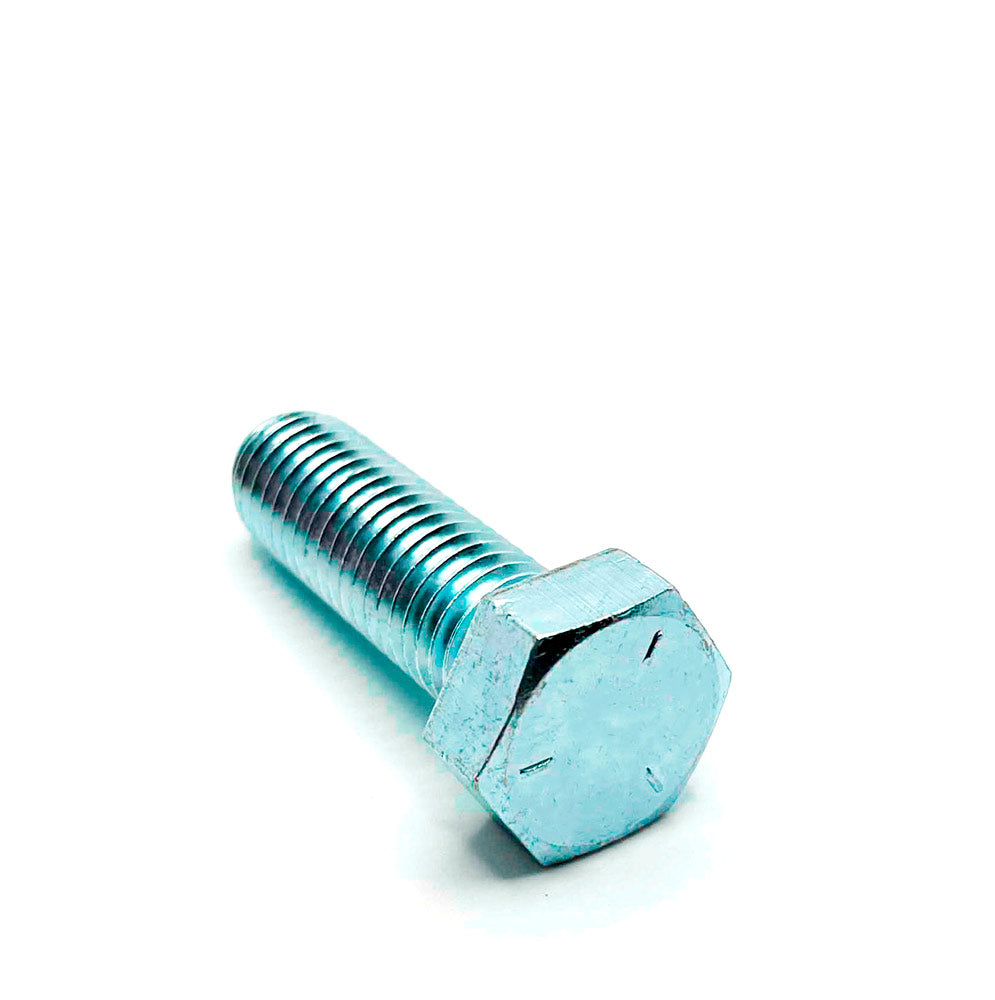 5/8-11 x 2in UNC Grade 5 Hex Cap Screw Clear Zinc