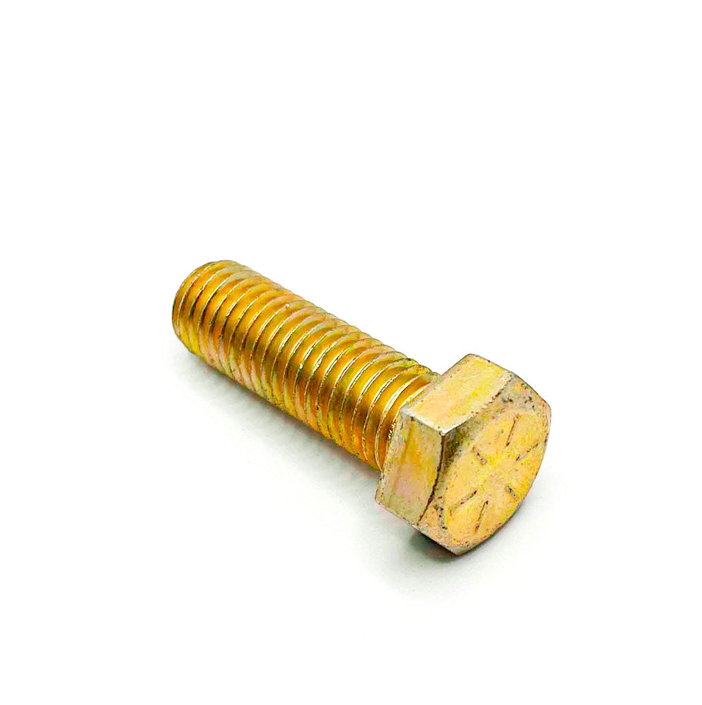 5/8-11 x 2in UNC Grade 8 Hex Cap Screw Yellow Zinc