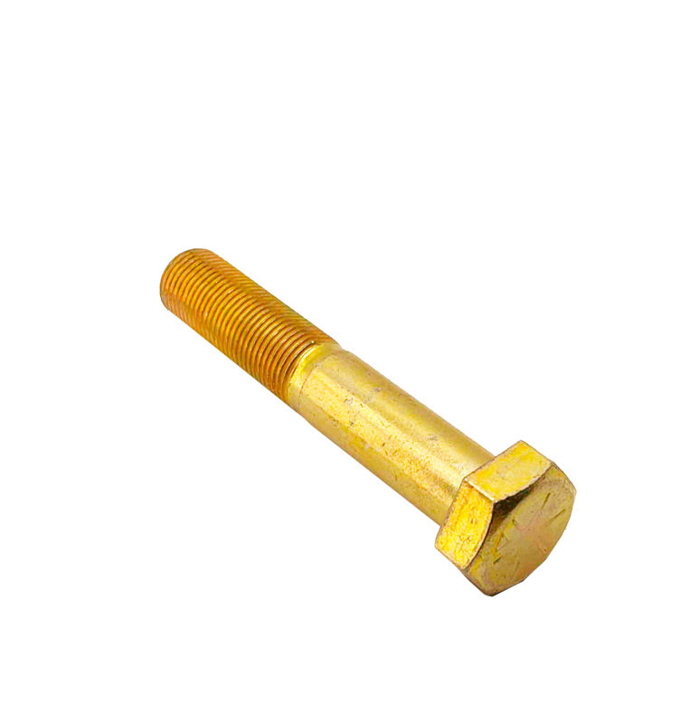 5/8-18 x 3-1/2in UNF Grade 8 Hex Cap Screw Yellow Zinc