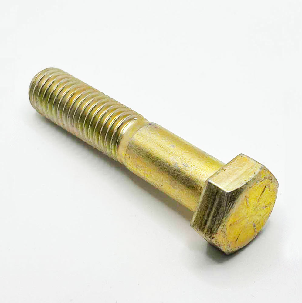 5/8-11 x 3-1/4in UNC Grade 8 Hex Cap Screw Yellow Zinc