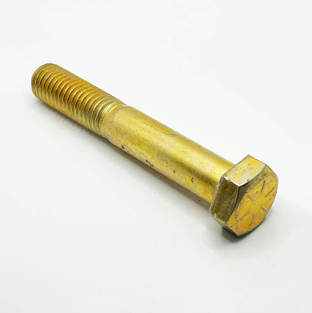 5/8-11 x 4-1/4in UNC Grade 8 Hex Cap Screw Yellow Zinc