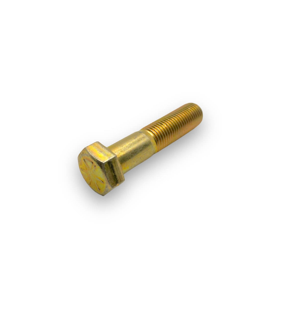 7/16-20 x 2in UNF Grade 8 Hex Cap Screw Yellow Zinc