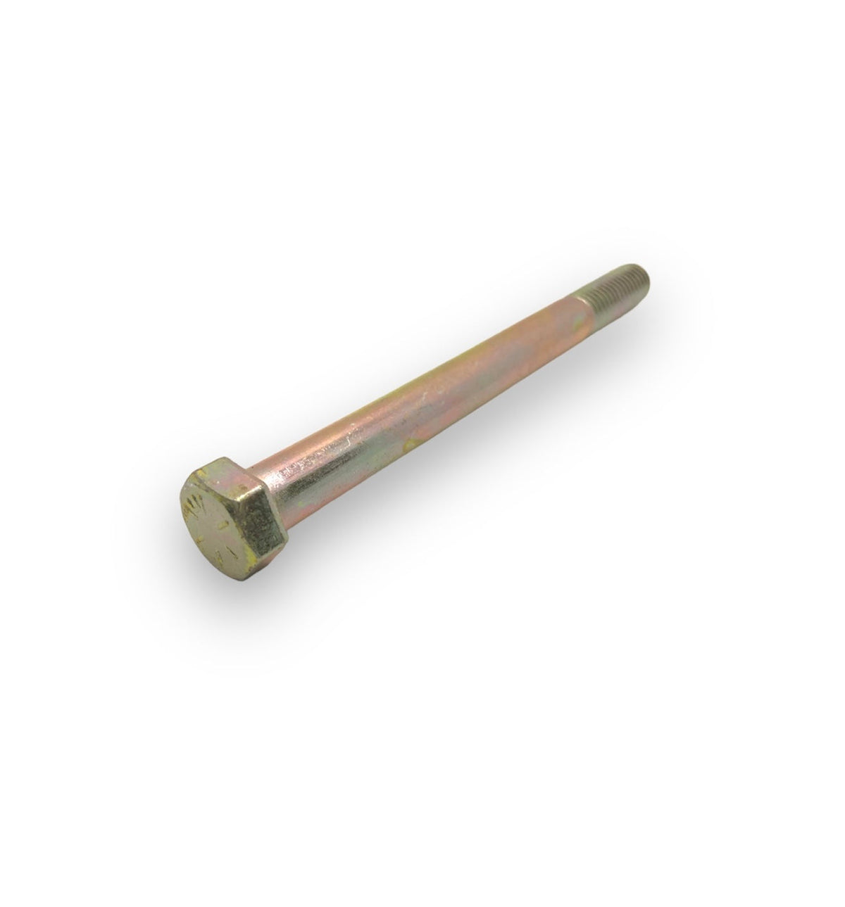 7/6-14 x 5in UNC Grade 8 Hex Cap Screw Yellow Zinc