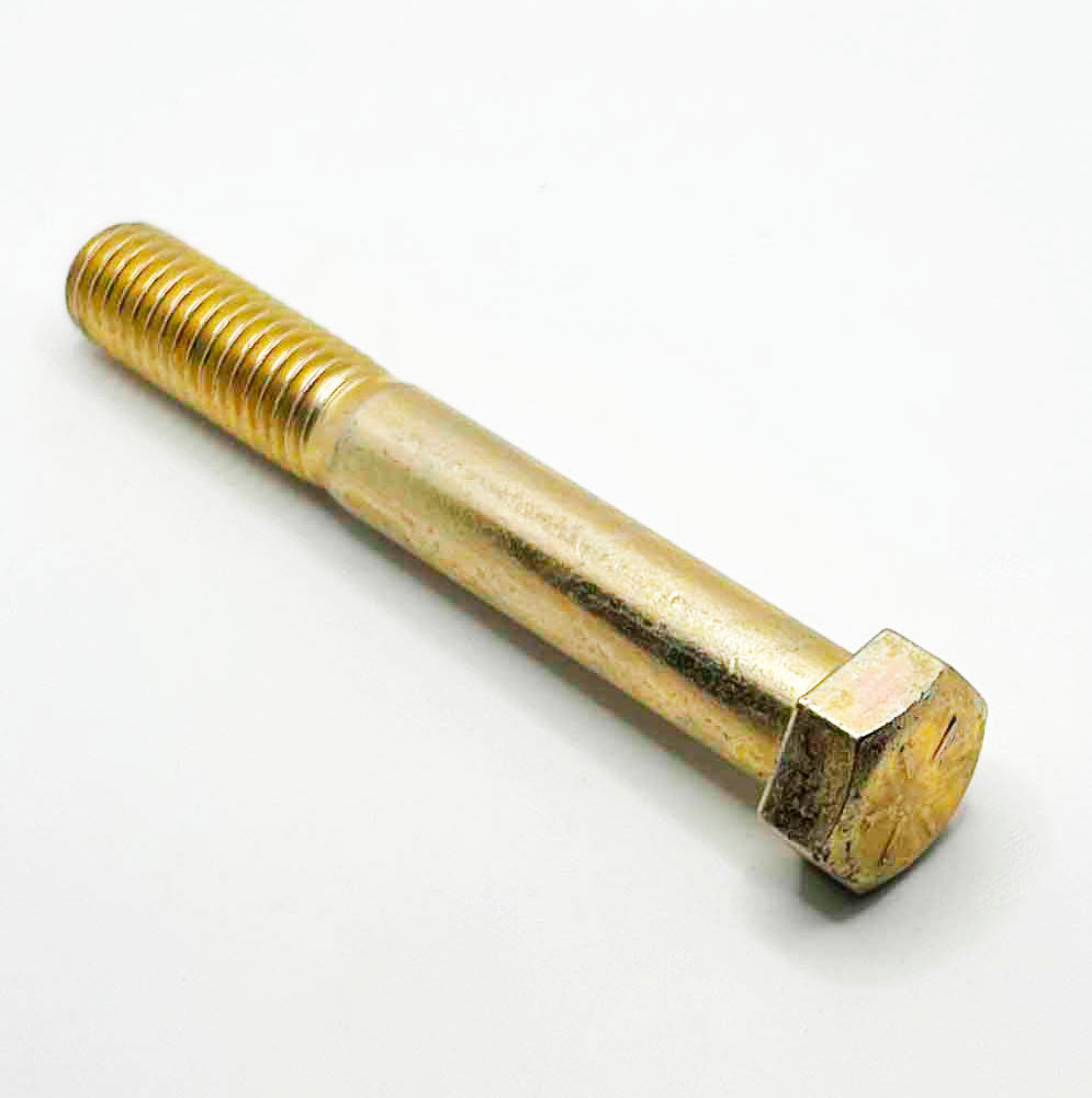 9/6-12 x 5in UNC Grade 8 Hex Cap Screw Yellow Zinc