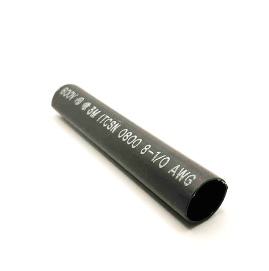 3/4 x 6in Black Heat Shrink Tubing
