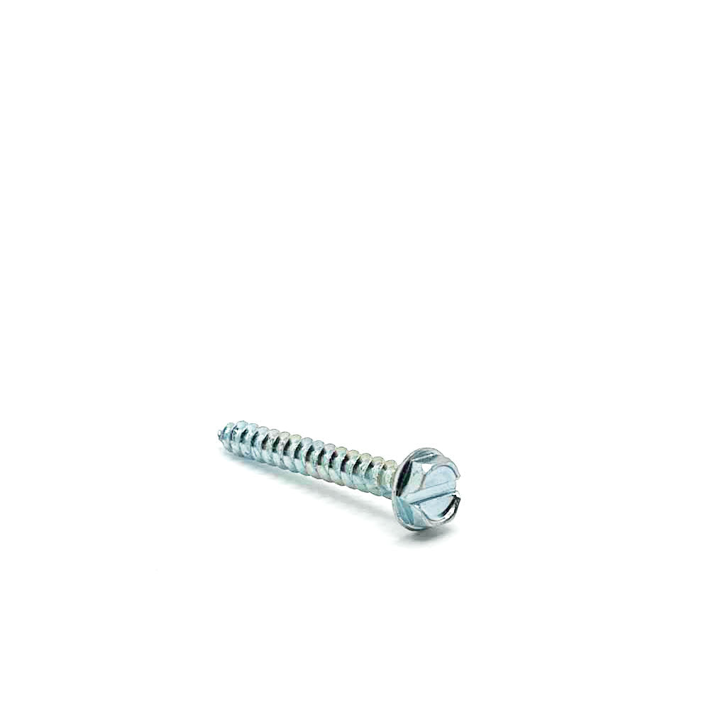 #10 x 1-1/2in Slotted Hex Washer Tapping Screw