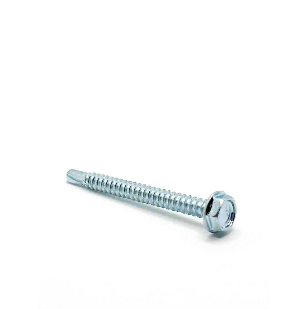 #10 x 2in Hex Washer Tek Screw