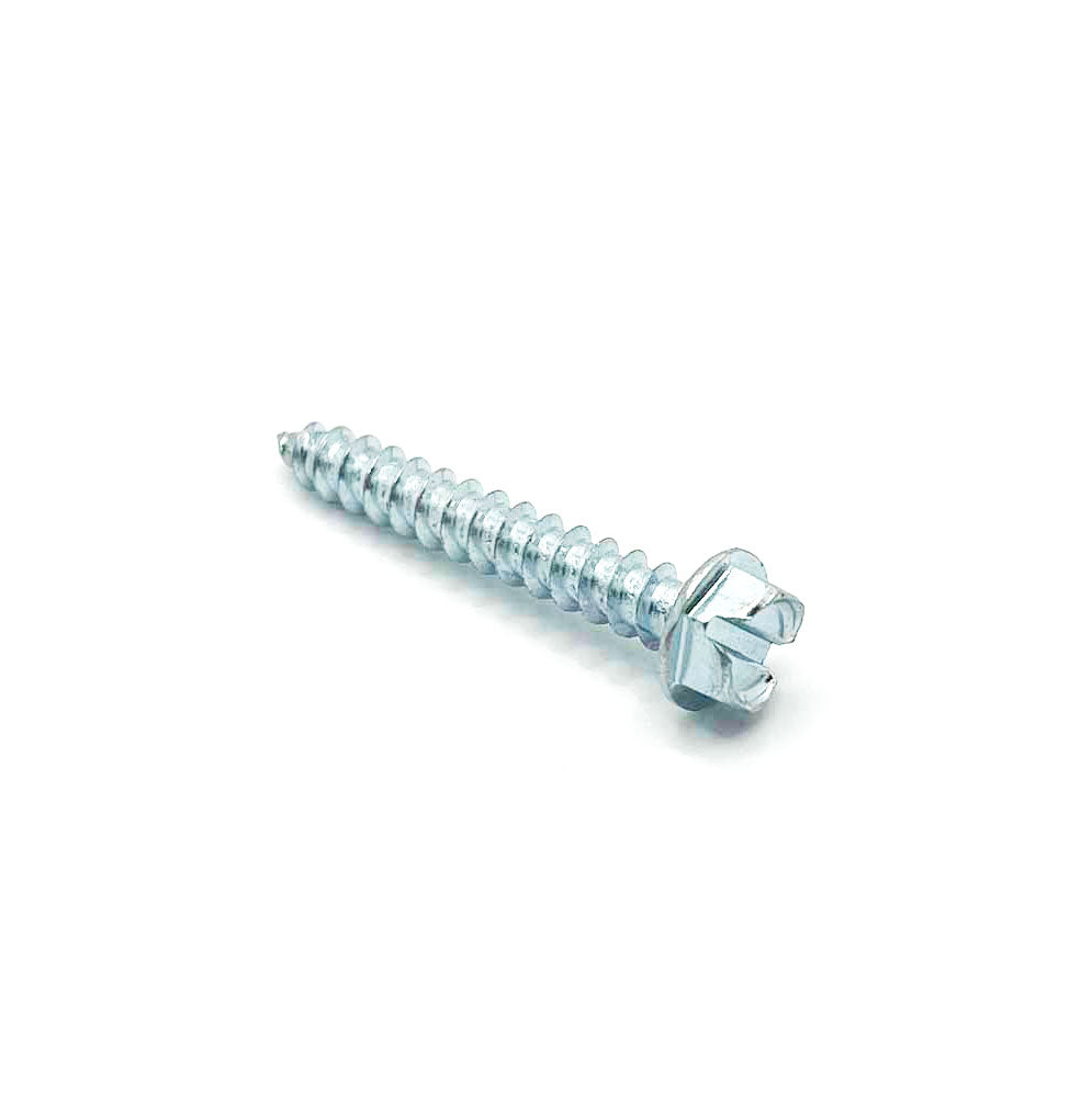 #12 x 1-1/2in Slotted Hex Washer Tapping Screw
