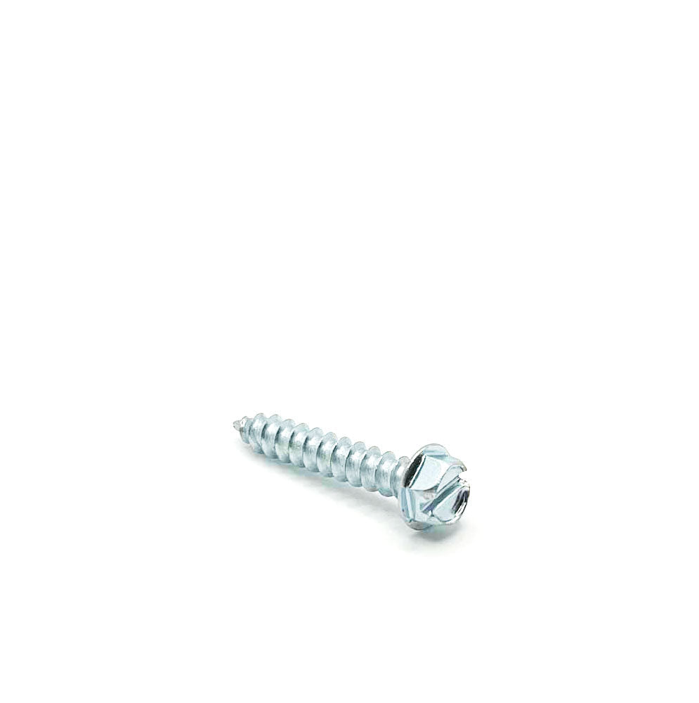 #12 x 1-1/4in Slotted Hex Washer Tapping Screw