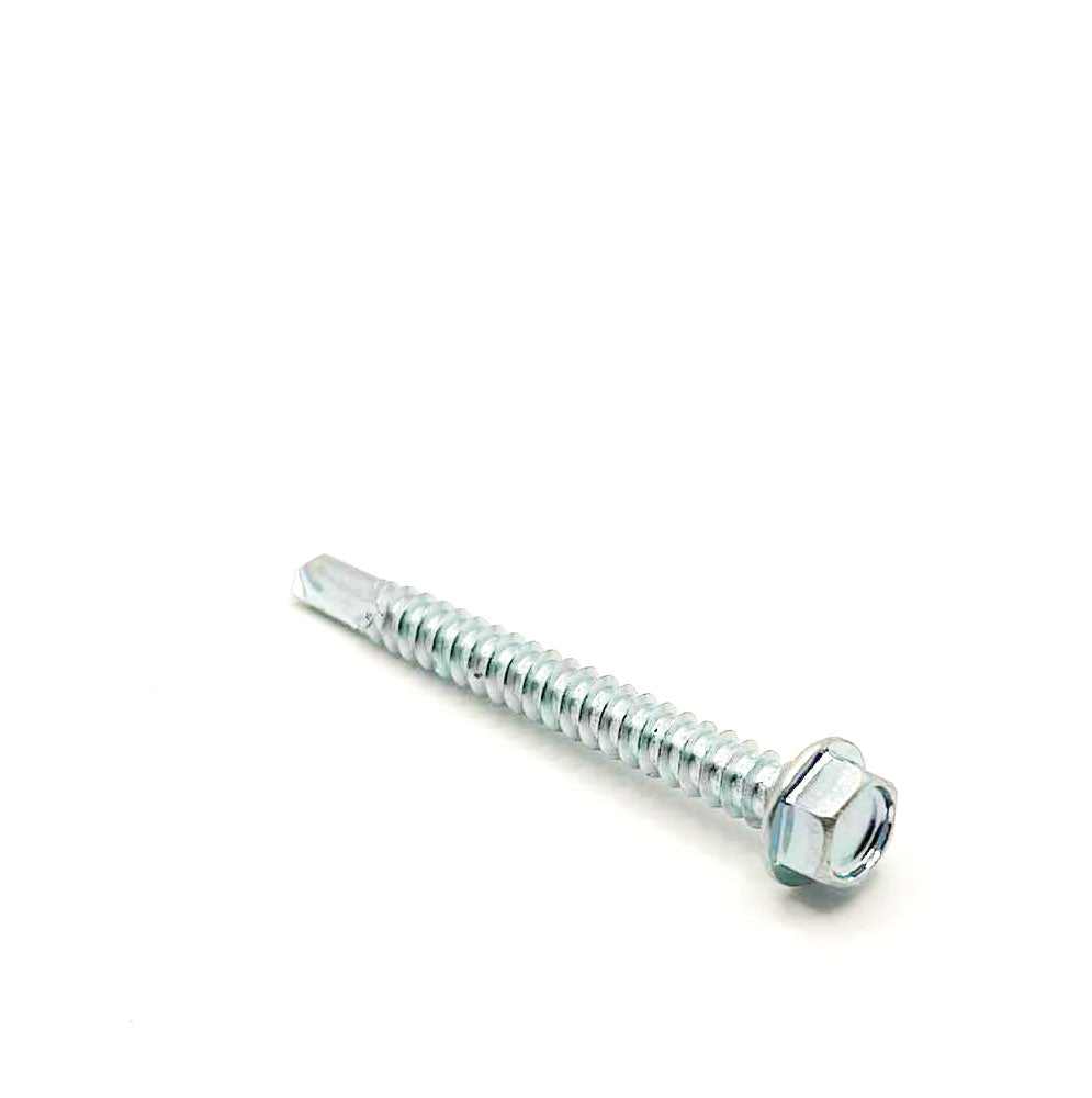 #12 x 2in Hex Washer Tek Screw