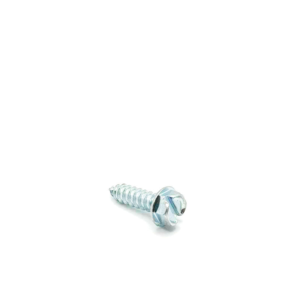 #12 x 3/4in Slotted Hex Washer Tapping Screw