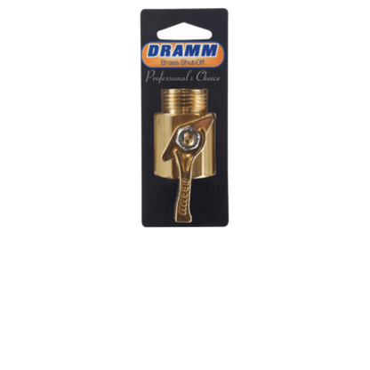 Dramm 3/4 Inch Heavy Duty Brass Shut off Valve
