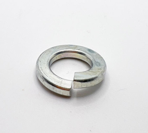 #8 Regular Low Carbon Split Lock Washer Zinc Plated