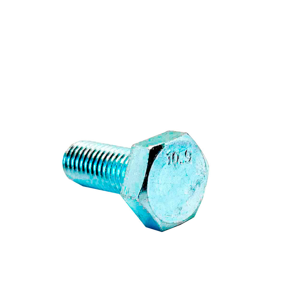 M10-1.5 x 25mm Class 10.9 Hex Cap Screw DIN 933 Full Thread
