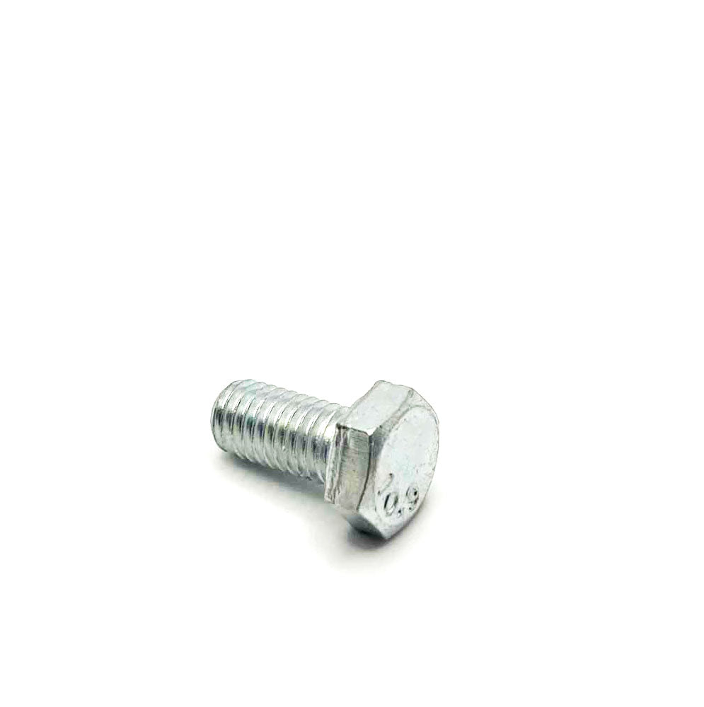 M8-1.25 x 16mm Class 10.9 Hex Cap Screw DIN 933 Full Thread