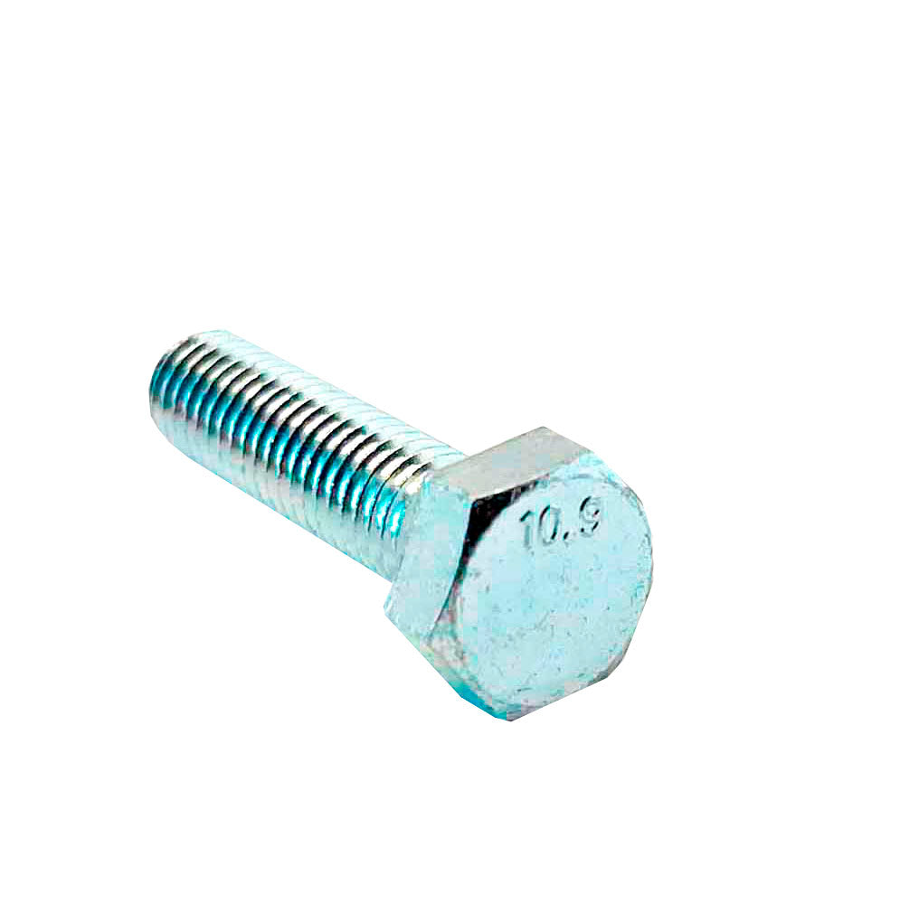 M8-1.25 x 30mm Class 10.9 Hex Cap Screw DIN 933 Full Thread