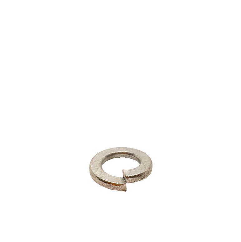 M6 Low Carbon Split Lock Washer Zinc Plated