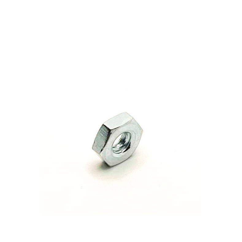 #10-24 UNC Hex Machine Nut Clear Zinc