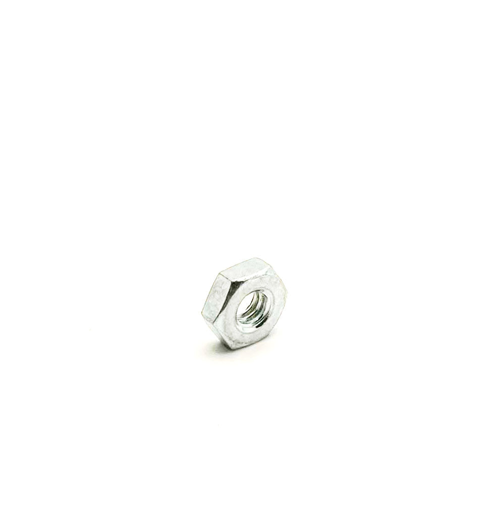 #12-24 UNC Hex Machine Nut Clear Zinc
