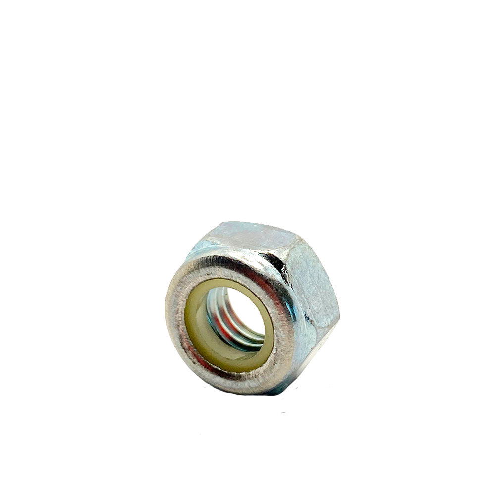 M12-1.75 Class 8.8 Nylon Lock Nut DIN 985-8