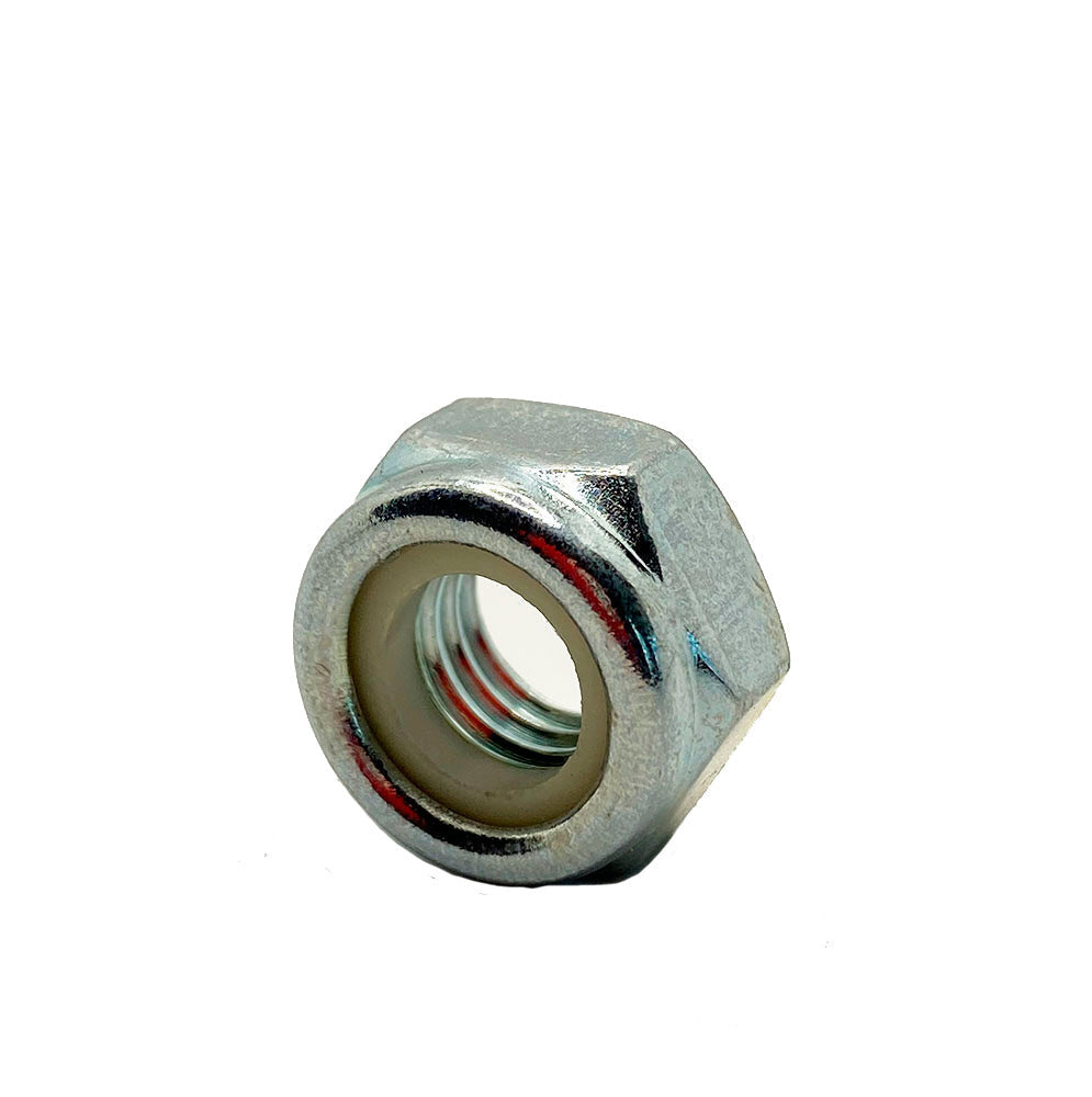 M10-1.5 Class 8.8 Nylon Lock Nut DIN 985-8