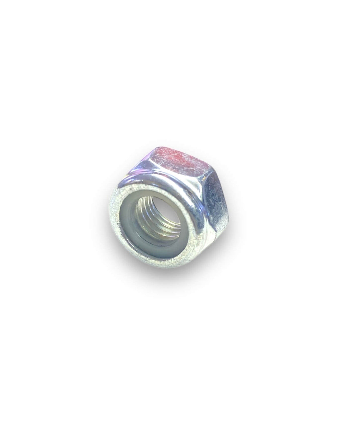 M10-1.25 Class 8.8 Nylon Lock Nut DIN 985-8