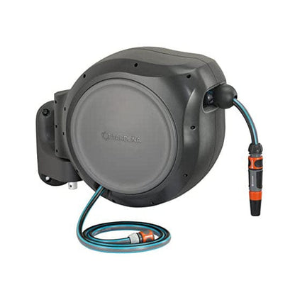 Retractable Hose Reel RollUp 75 ft. Auto retracting & ready-to-use