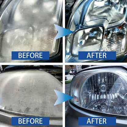 Resin Headlight Repairing Agent Set Anti-scratch Plating Polishing ishment Fluid blue