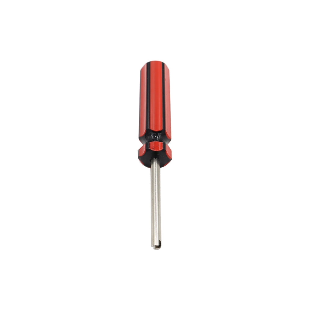 Car Tire Valve Core Repair Kit With Valve Core Single Dual Head Valve Core Remover Valve Stem Removal Tool red