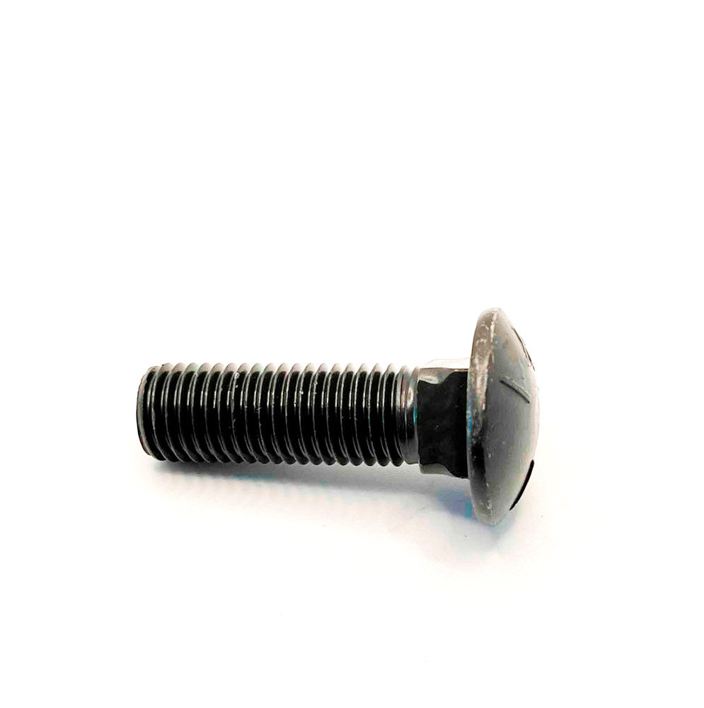 3/4-10 X 2-1/2in UNC Grade 5 Full Thread Carriage / Shaker Screen Plow Bolt Plain Finish