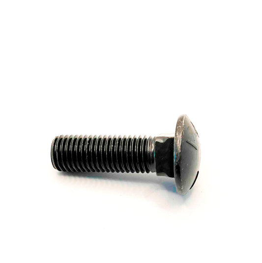 3/4-10 X 2-1/2in UNC Grade 5 Full Thread Carriage / Shaker Screen Plow Bolt Plain Finish