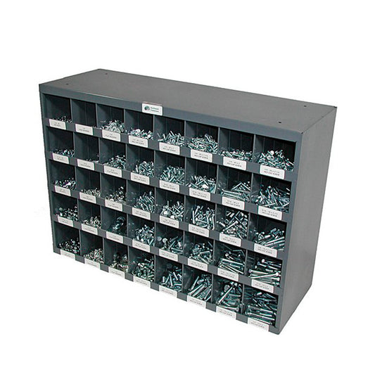 2,225 Piece Grade 5 Hex Head Cap Screw, Nut, and Washer Assortment Starter Kit
