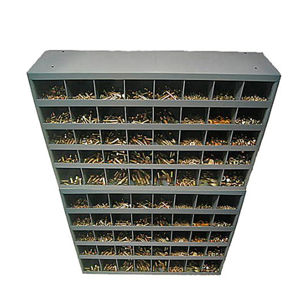 3,110 Piece Grade 8 Hex Head Cap Screw, Nut, and Washer Assortment Refill