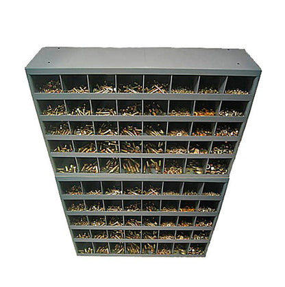3,110 Piece Grade 8 Hex Head Cap Screw, Nut, and Washer Assortment Refill