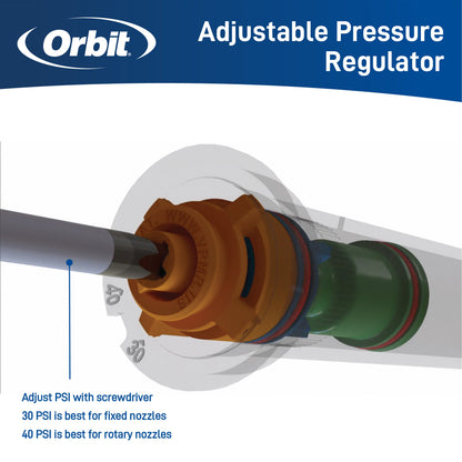 Professional Pressure-Regulating Spray Heads with Flush Caps