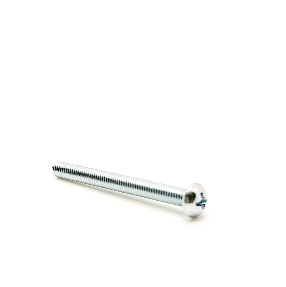 #10-32 x 2in UNF Phillips Round Machine Screw Zinc