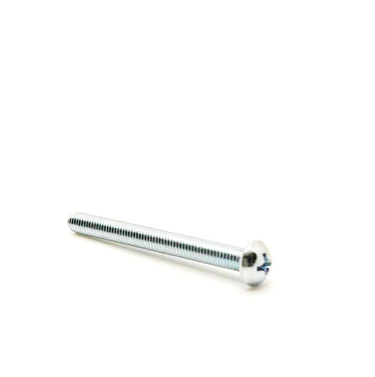 #10-32 x 2in UNF Phillips Round Machine Screw Zinc