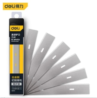 Deli Multipurpose Knife Wallpaper Paint Tiles Flooring Scraper Remover with SK5 Steel Blade Multitool Knife Cleaning Tools